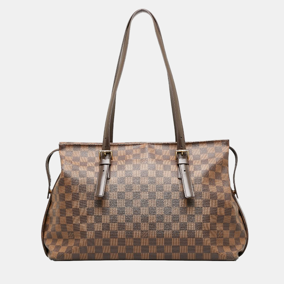 Louis Vuitton Brown Damier Ebene Canvas Chelsea Tote Bag