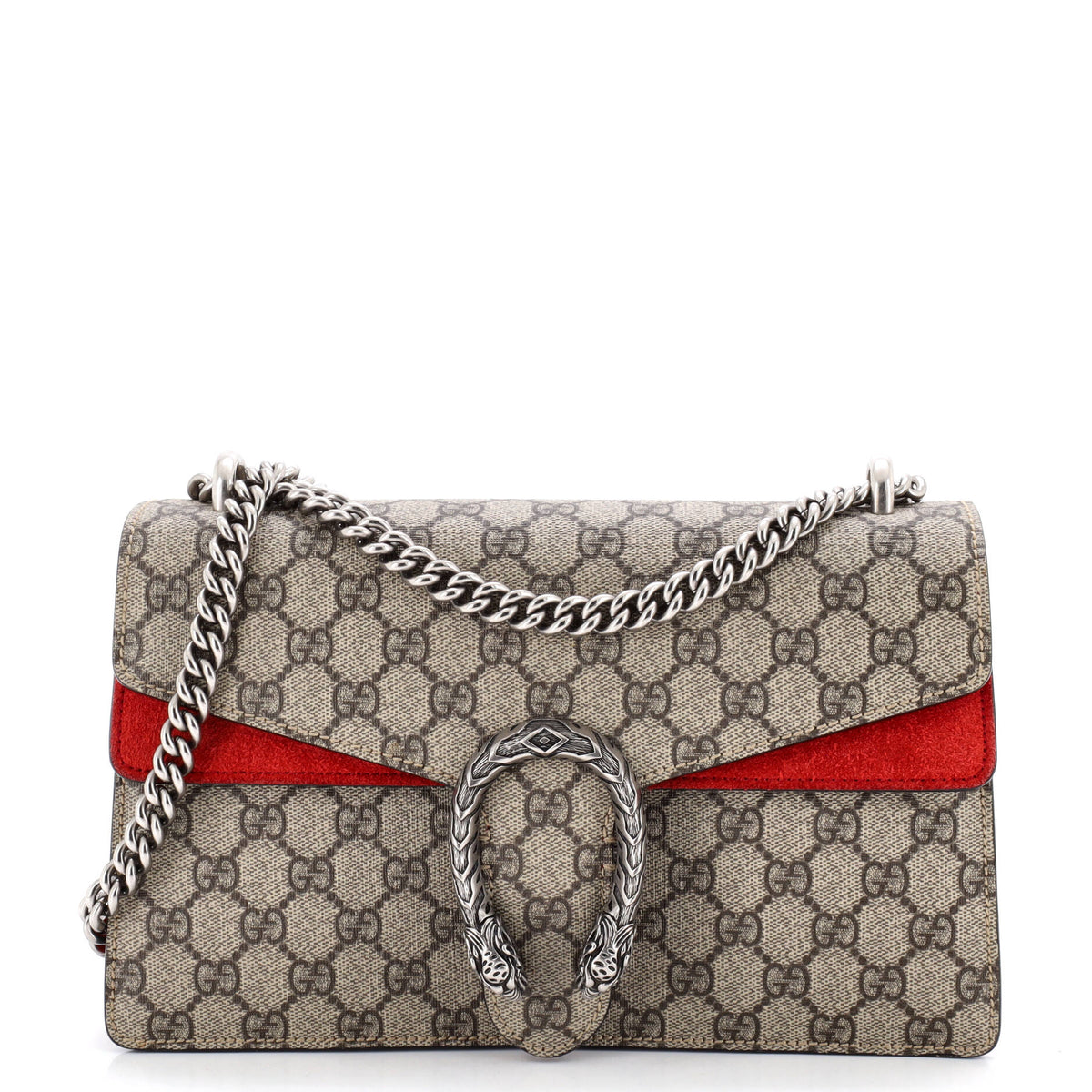 Gucci GUCCI Dionysus Bag GG Coated Canvas Small