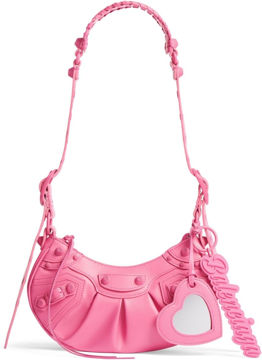 Balenciaga Women's Bubblegum Pink Le Cagole Xs Bag in Brght Pink | 6713092AAN6