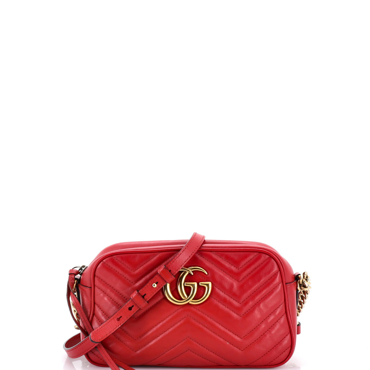 Gucci GUCCI GG Marmont Shoulder Bag Matelasse Leather Small