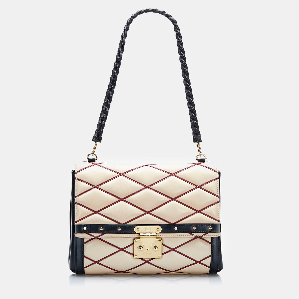 Louis Vuitton Malletage Pochette Flap Bag