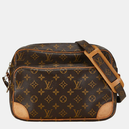 Brown Canvas Nile Bag