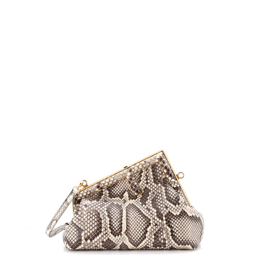 FENDI First Bag Python Small