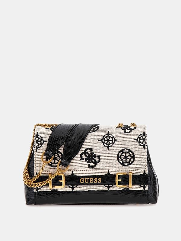 Guess Sac bandoulière Sestri 4G avec logo Peony