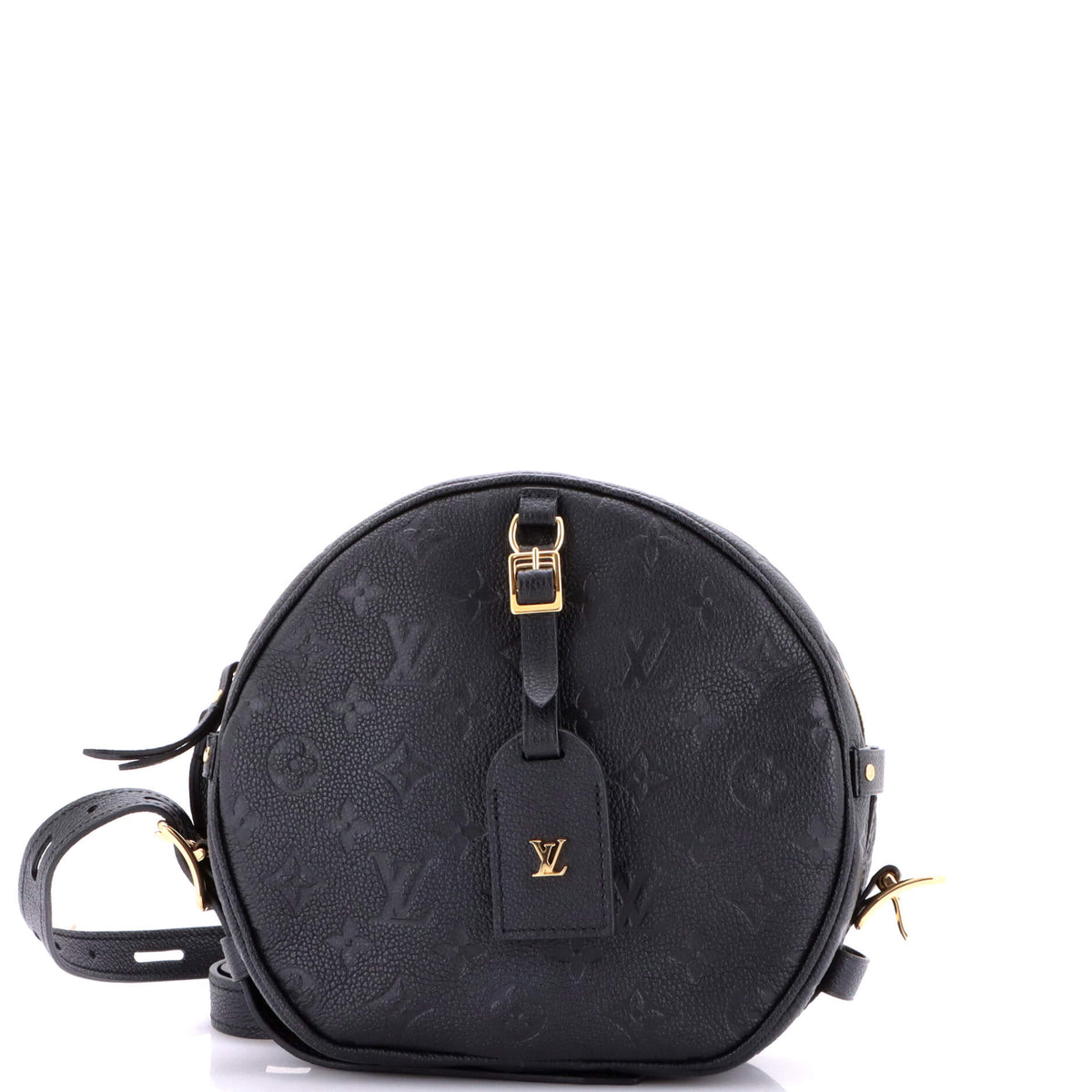 Louis Vuitton Boite Chapeau Souple Bag Monogram Empreinte Leather MM