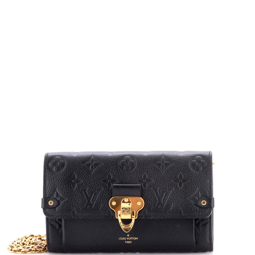 Vavin Chain Wallet Monogram Empreinte Leather