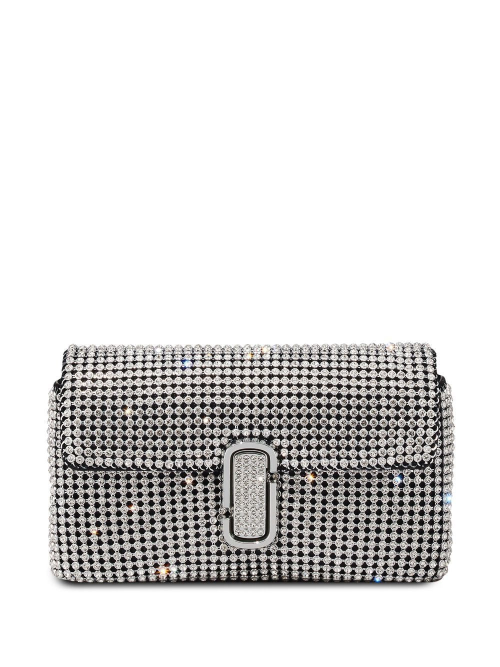 Marc Jacobs Women's The Mini Shoulder Bag in Silver | H912M06RE22 Color 991