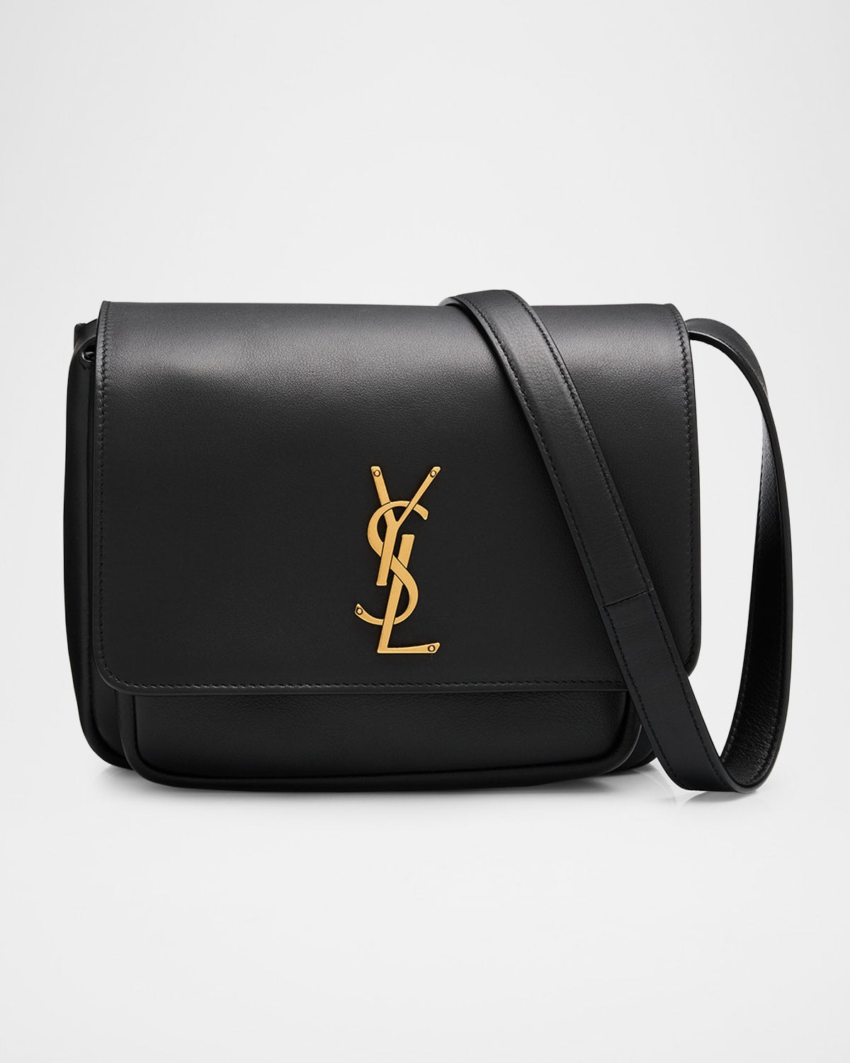 Saint Laurent Niki YSL Flap Crossbody Bag in Calfskin