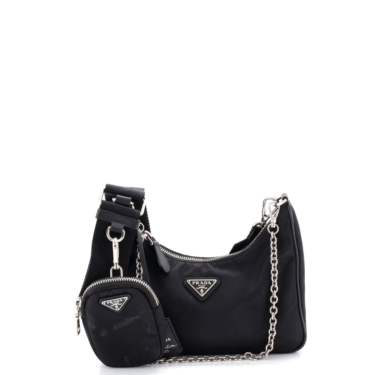 Prada PRADA Re-Edition 2005 Shoulder Bag Tessuto Small
