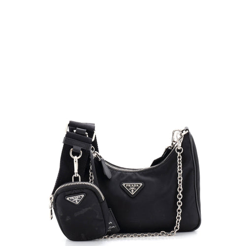 PRADA Re-Edition 2005 Shoulder Bag Tessuto Small