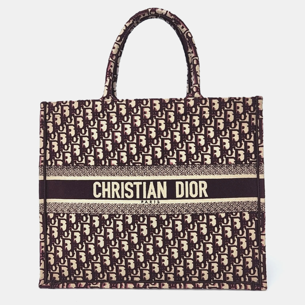 Dior Christian Oblique Book Tote Bag 42