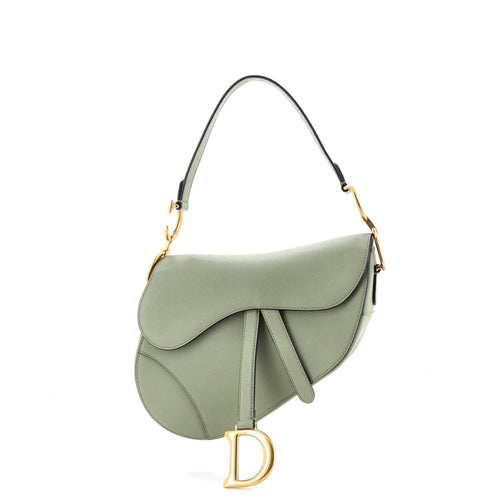 Saddle Handbag Leather Medium