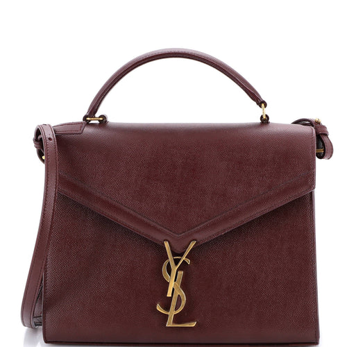 Cassandra Top Handle Bag Leather Medium