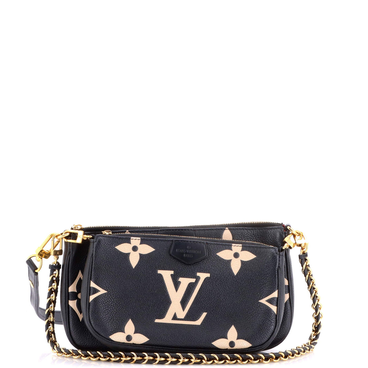 Louis Vuitton Multi Pochette Accessoires Bicolor Monogram Empreinte Giant
