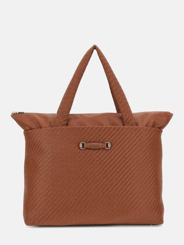 Guess Gewebte Weekender-Tasche Francy