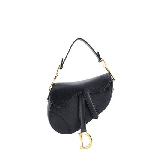 Saddle Handbag Leather Mini