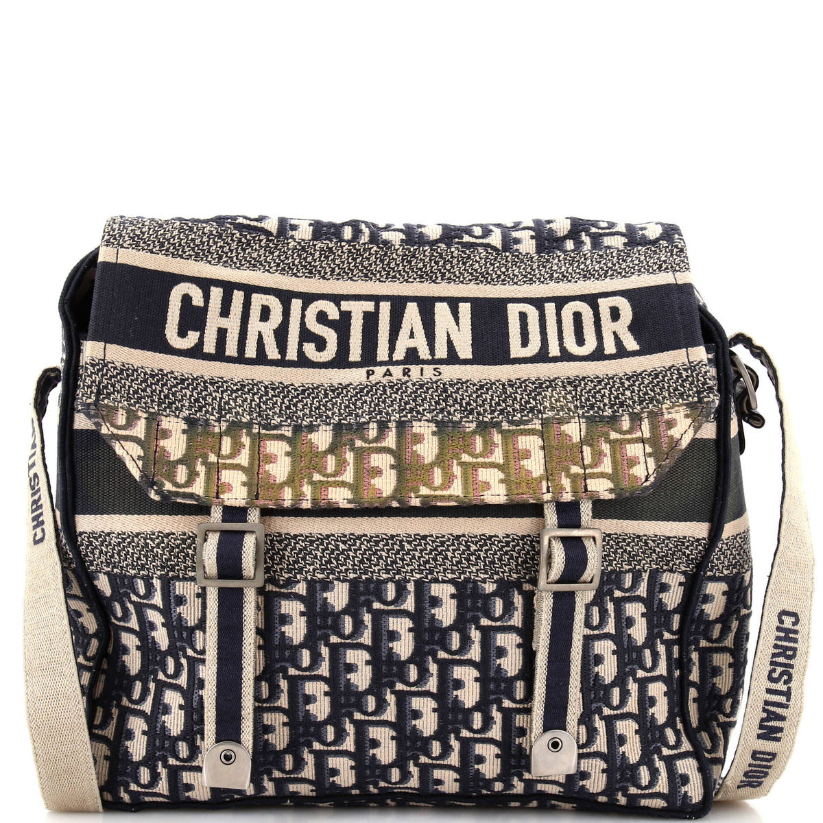 Christian Dior Diorcamp Messenger Bag Oblique Canvas