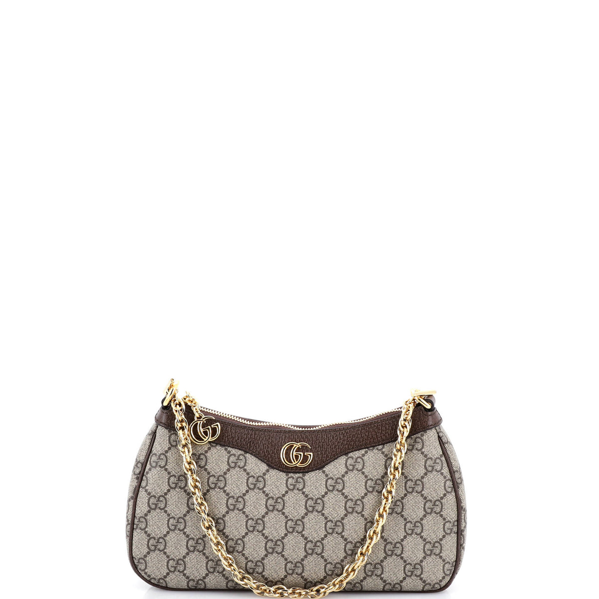 Gucci GUCCI Ophidia Charm Shoulder Bag GG Coated Canvas Small