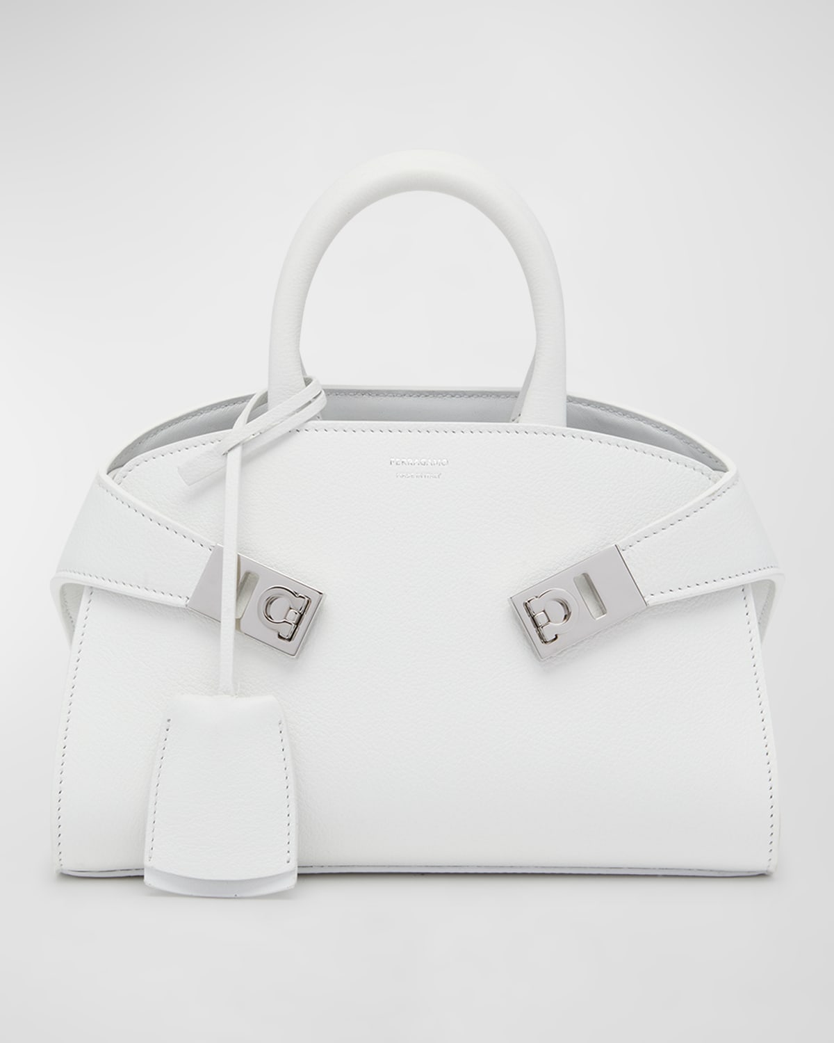 Ferragamo Mini Hug Leather Top-Handle Bag