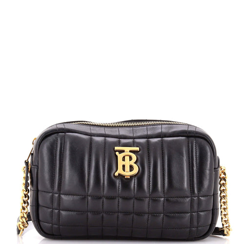 Lola Camera Bag Quilted Leather Small