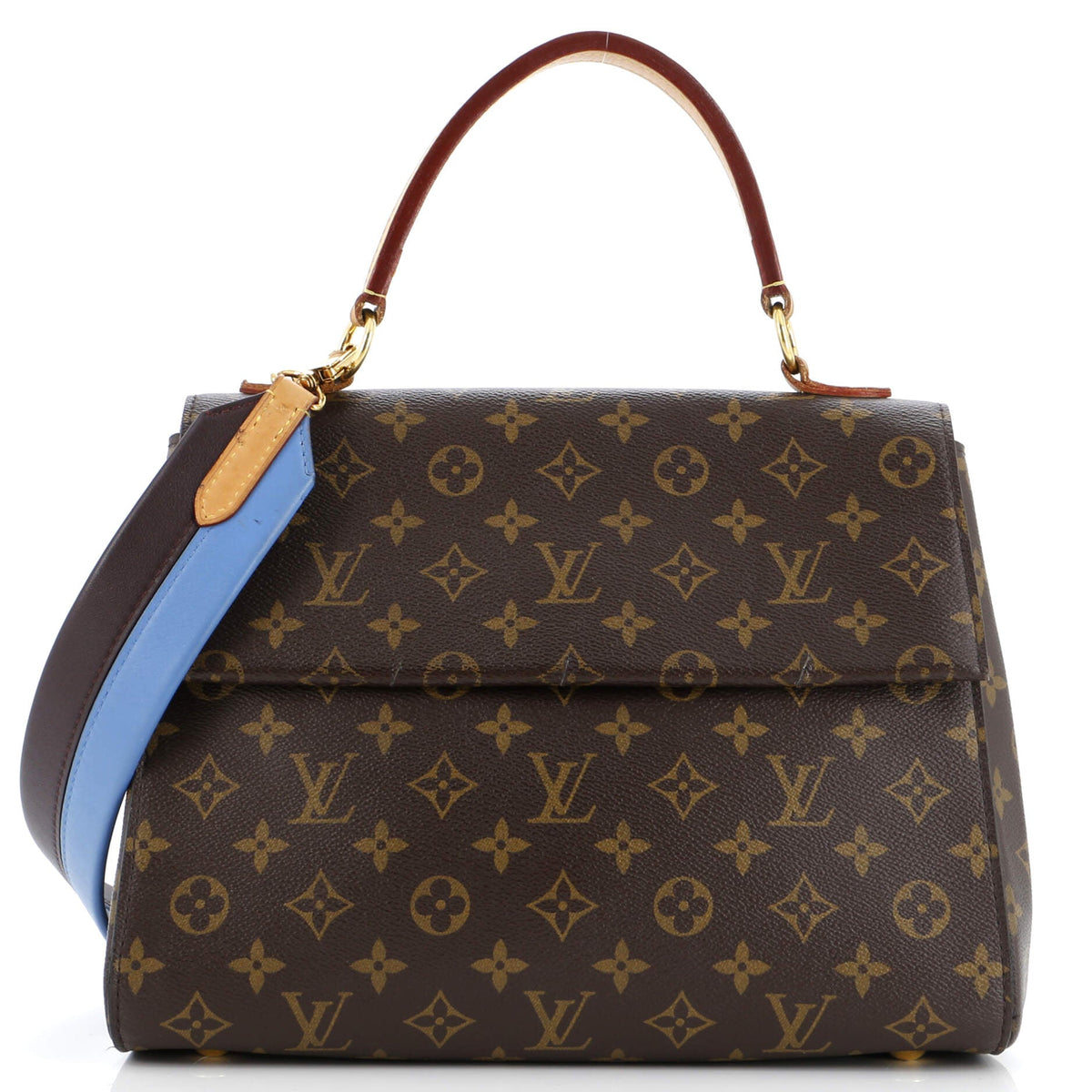 Louis Vuitton Cluny Top Handle Bag Monogram Canvas MM