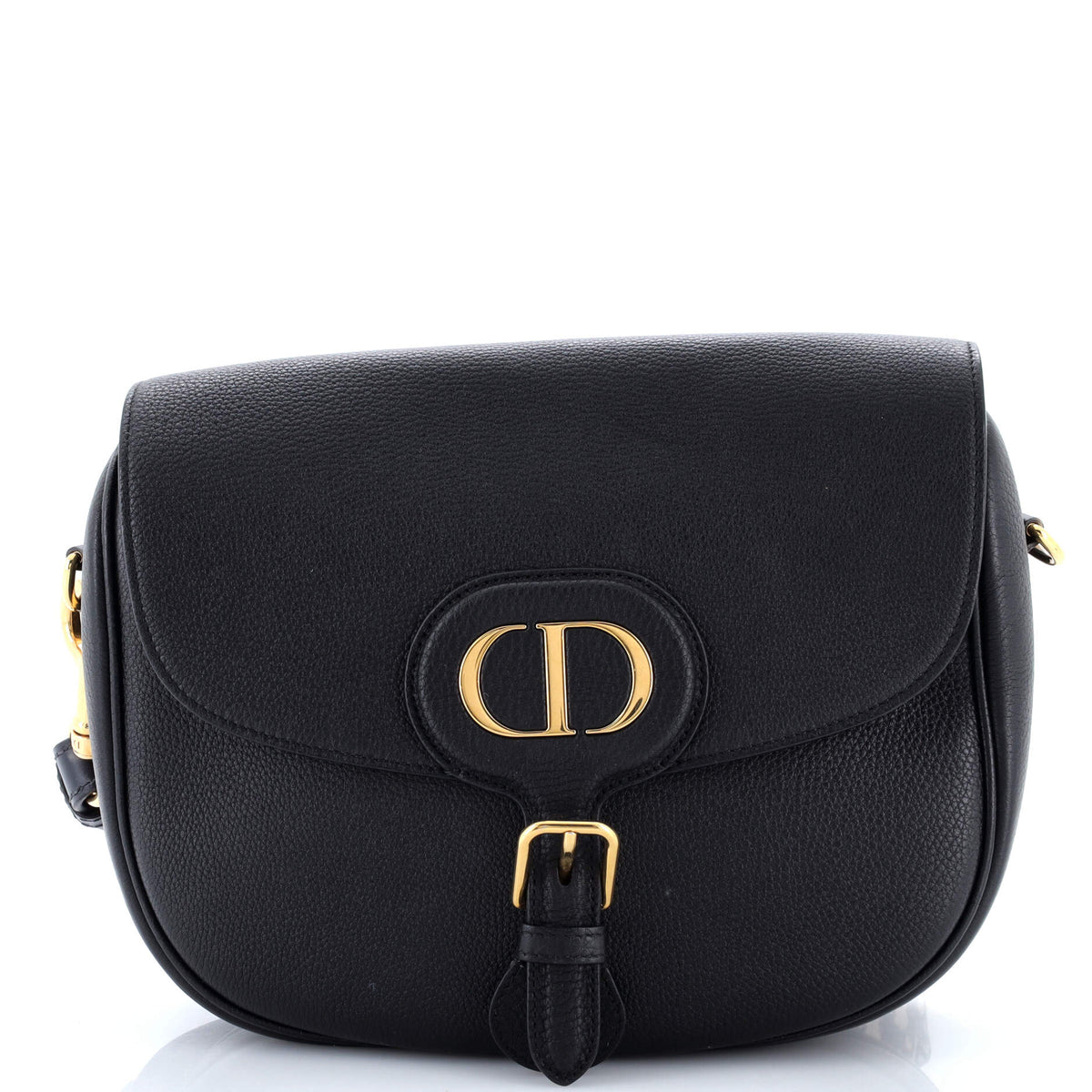 Christian Dior Bobby Flap Bag Leather Large