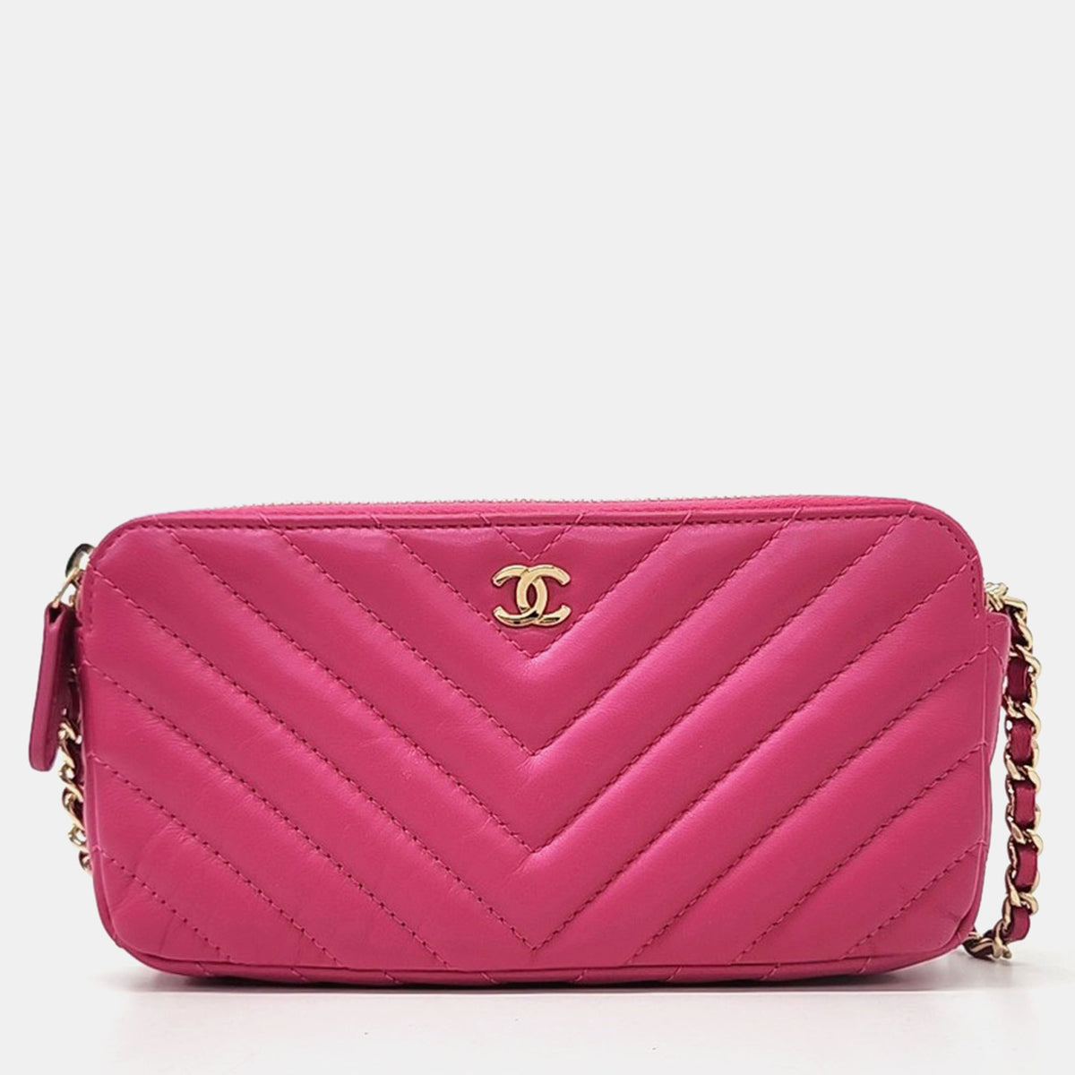 Chanel WOC Chevron Mini Crossbody Bag
