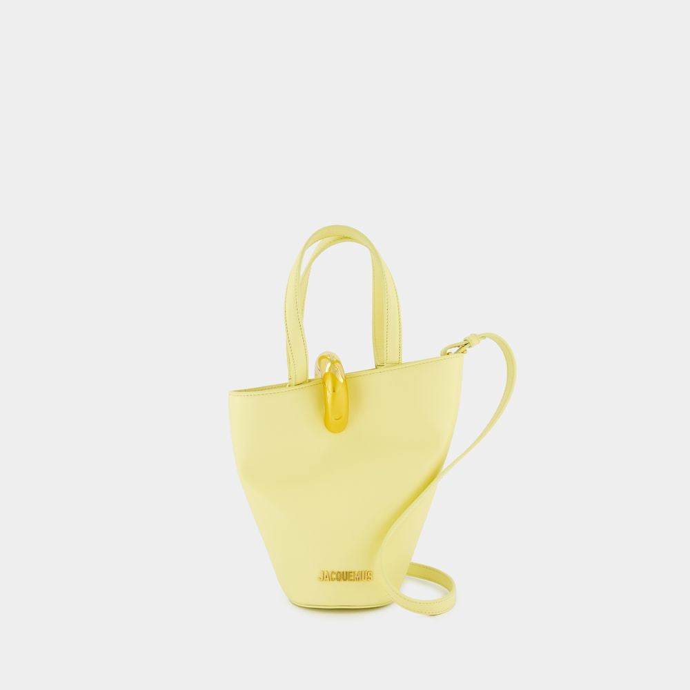 Jacquemus Women's The Small Bambola in Yellow | 243BA389 Color 3173 Color 210