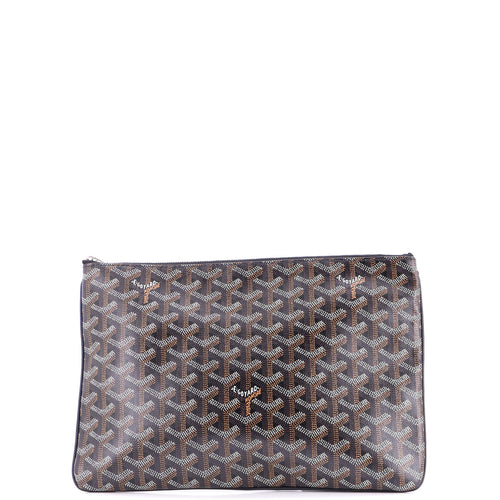 GOYARD Senat Zip Pouch Coated Canvas MM