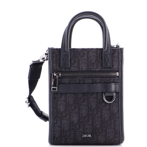 Safari North South Convertible Tote Oblique Canvas Mini