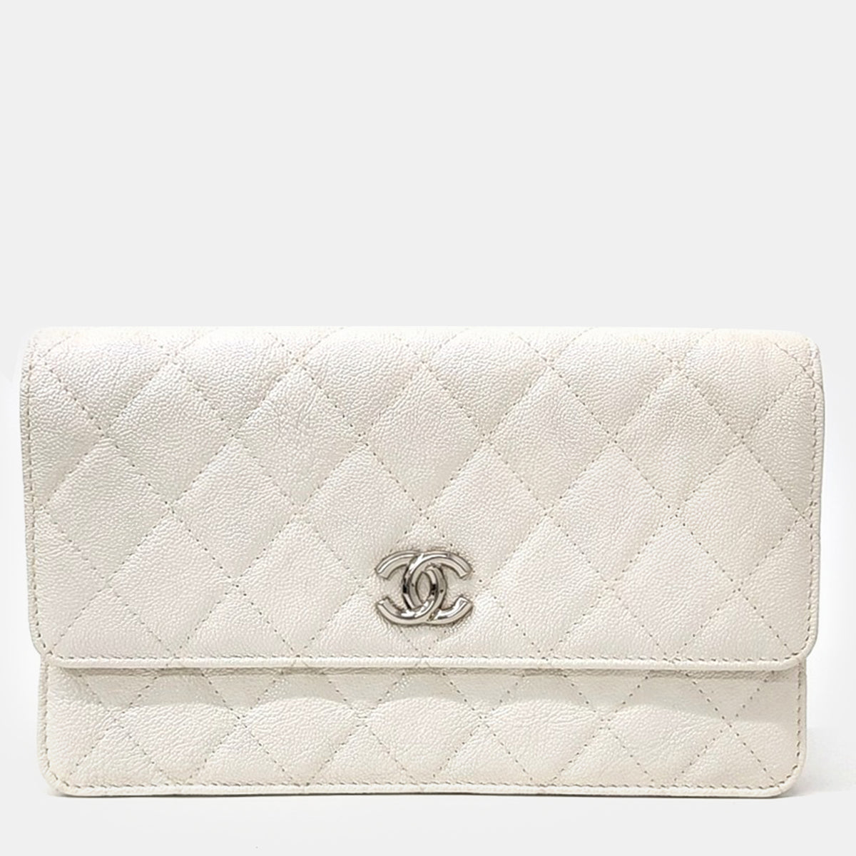 Chanel Caviar Clutch Bag