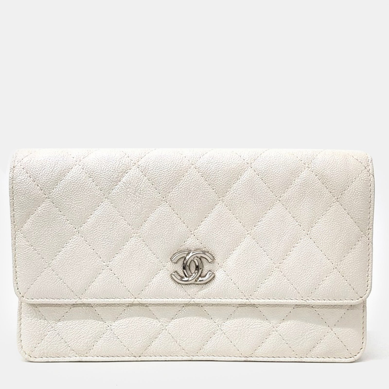 Chanel Clutch mit Kaviar-Print