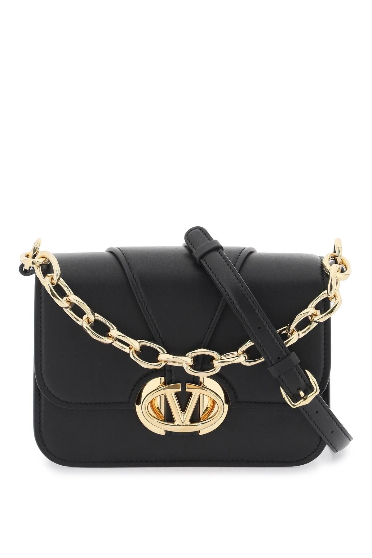 Valentino Small Vlogo O'clock Shoulder Bag