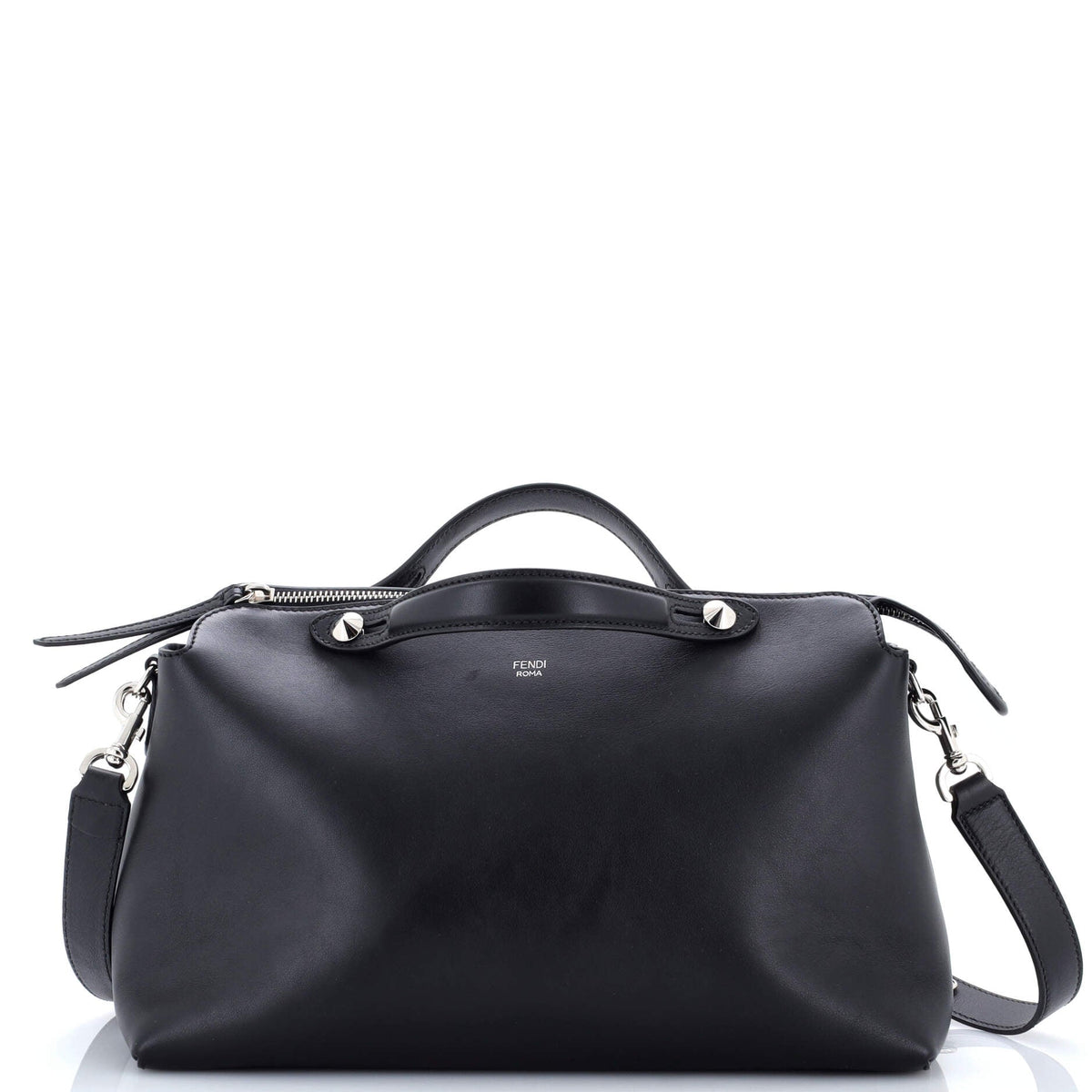 Fendi FENDI By The Way Satchel Calfskin Large