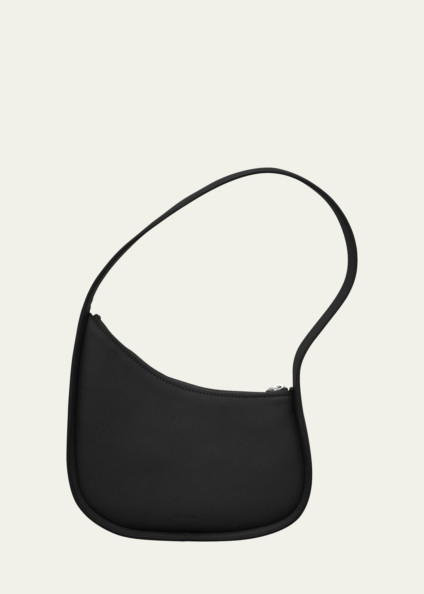 The Row Half Moon Hobo Bag in Calfskin Leather