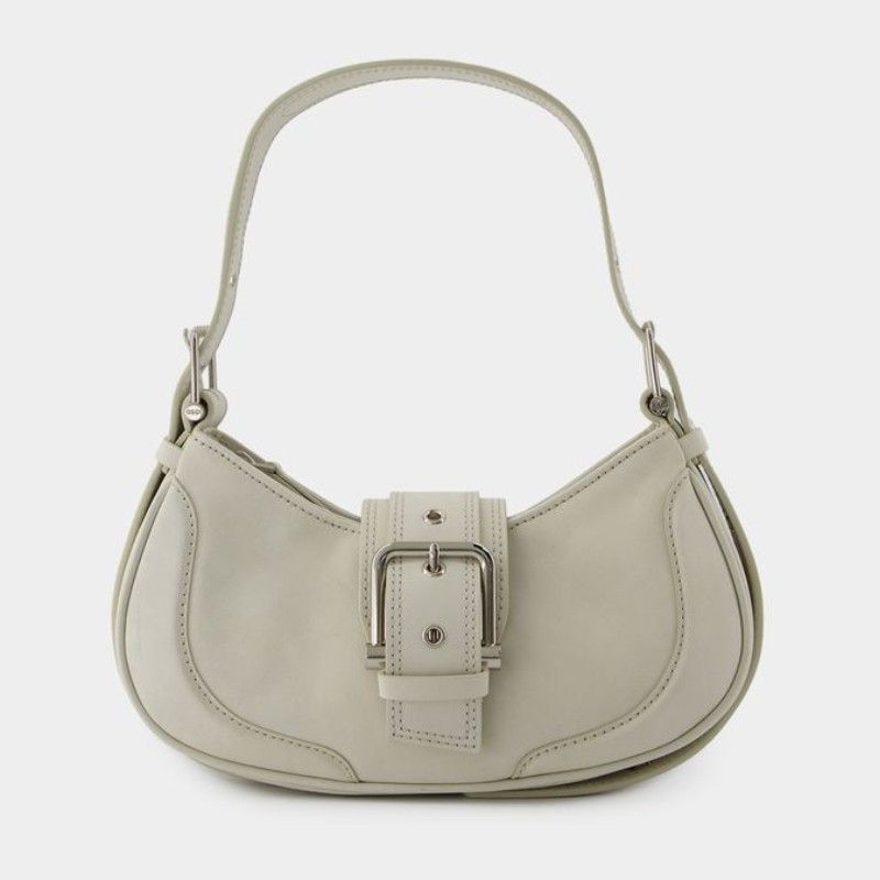 Osoi Women's Hobo Brocle Shoulder Bag in White | 24FWB05002125