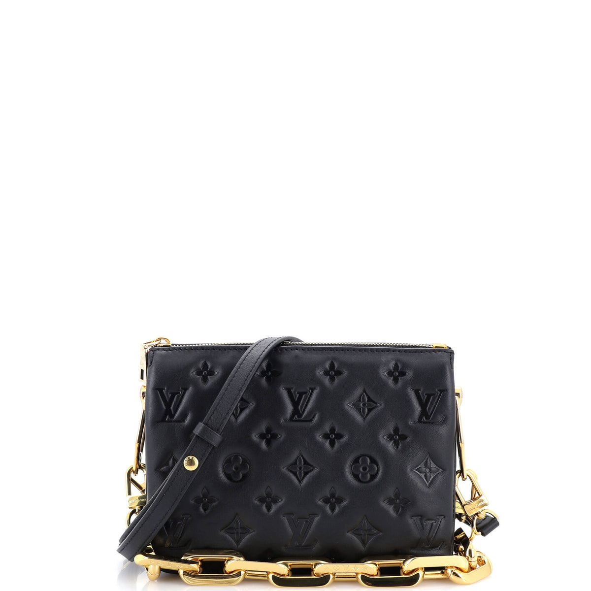 Louis Vuitton Coussin Bag Monogram Embossed Lambskin BB