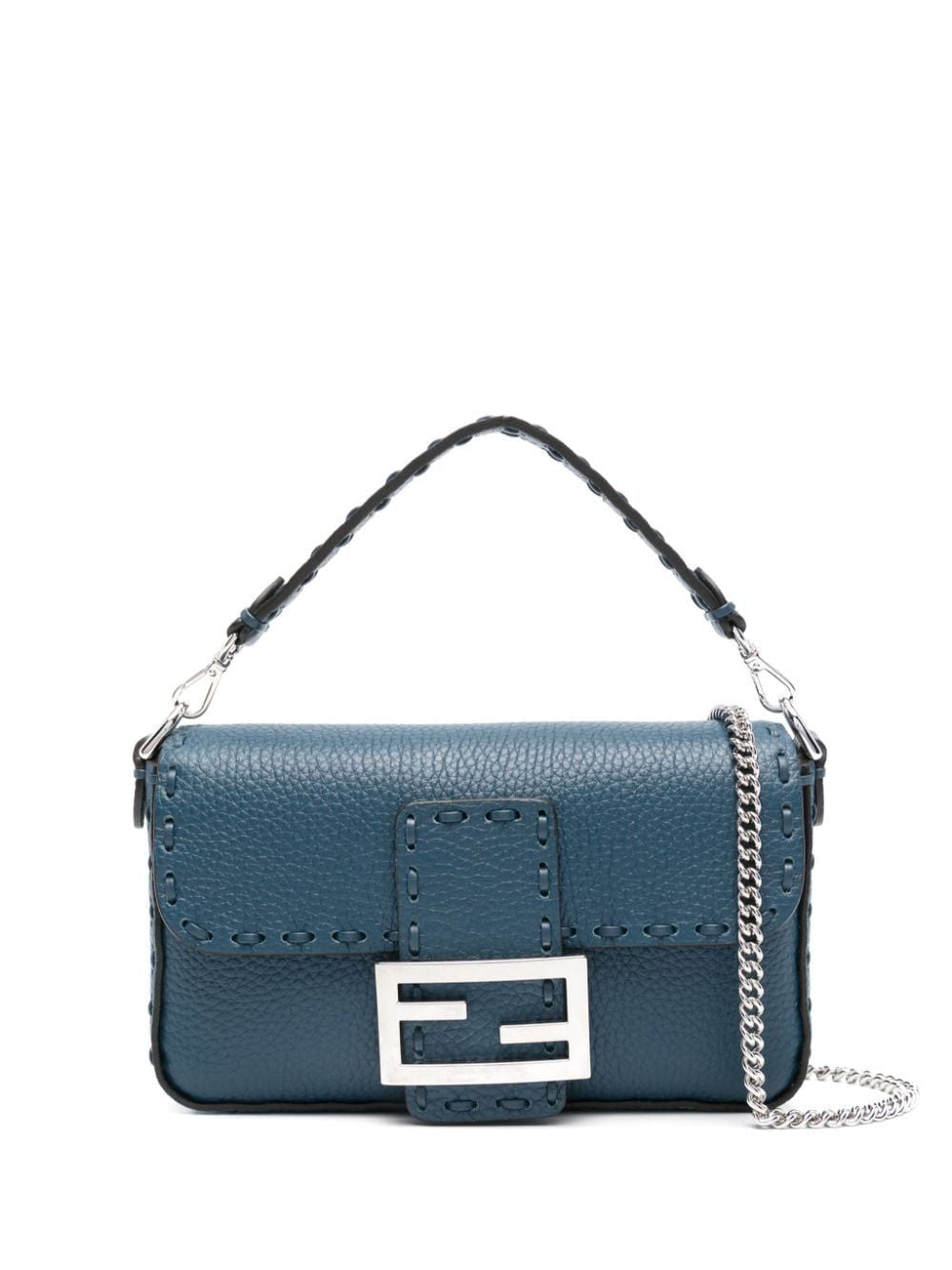 Fendi Women's Baguette Mini Bag in Pavone | 8BS017ARBB