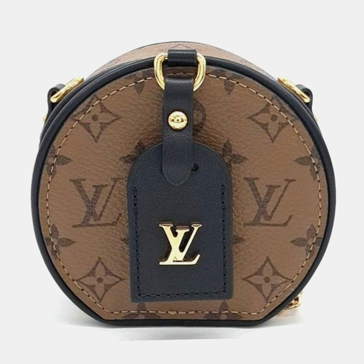 Louis Vuitton Brown Monogram Canvas Petite Boite Chapeau Mini Shoulder Bag