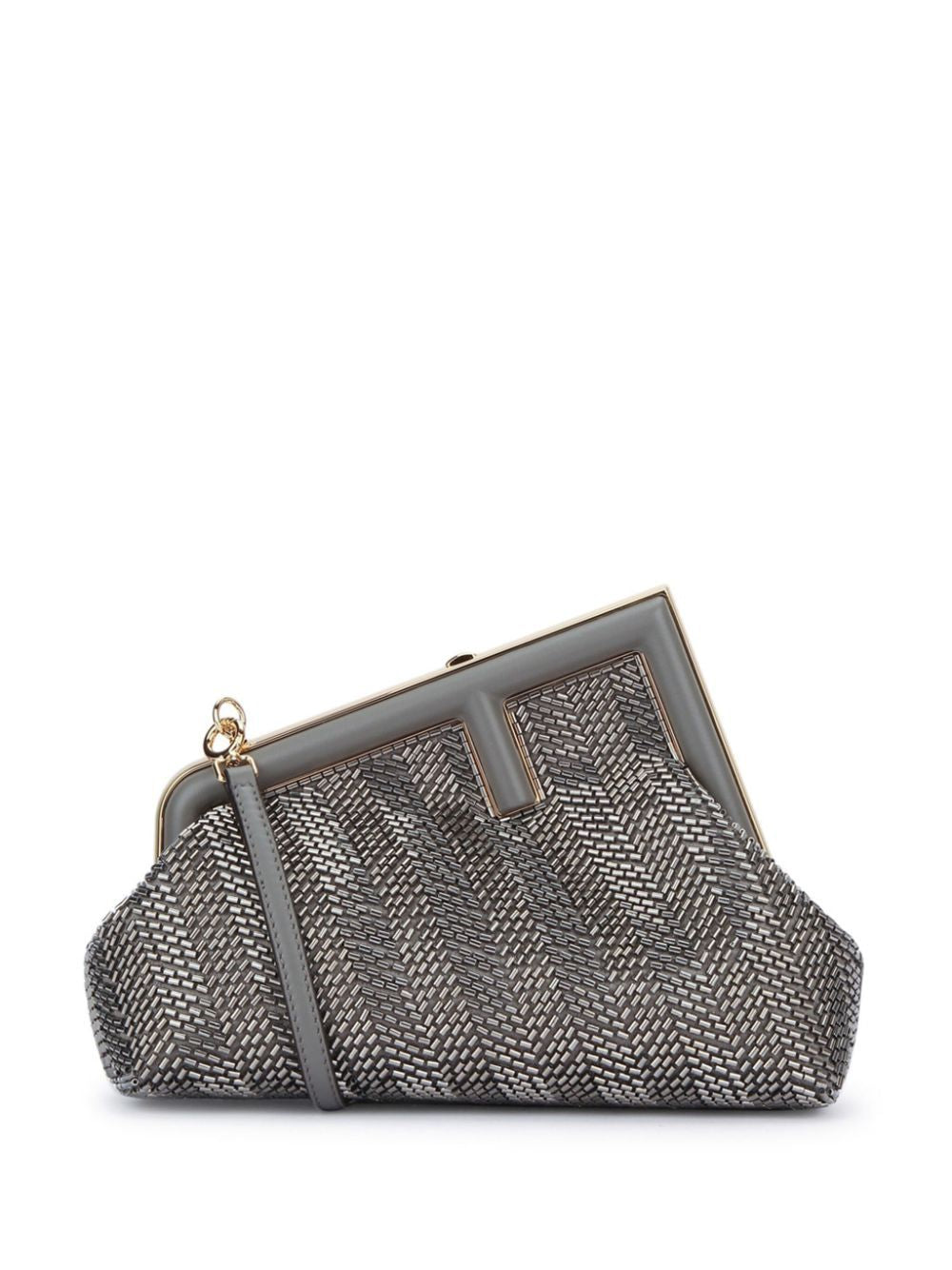 Fendi Women's First Small Bag in Argina | 8BP129AS7C