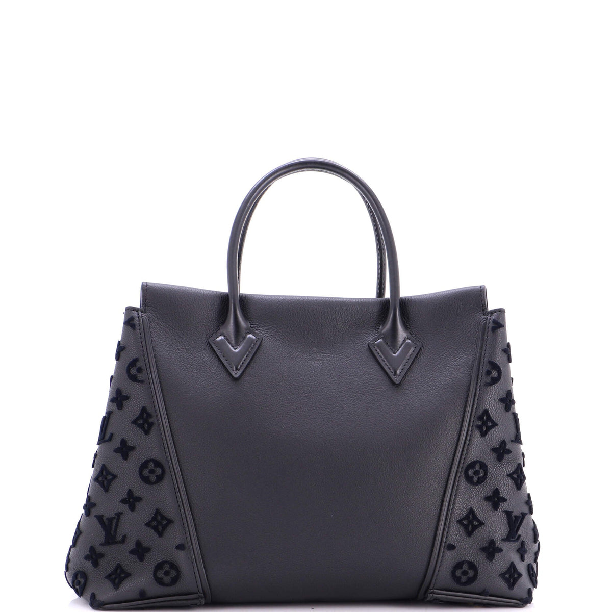 Louis Vuitton W Tote Monogram Tuffetage Leather PM