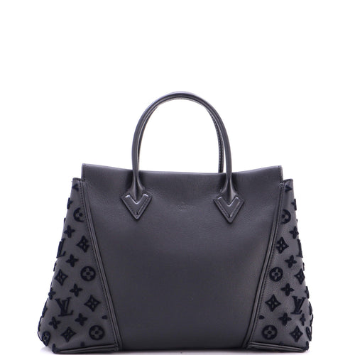 W Tote Monogram Tuffetage Leather PM