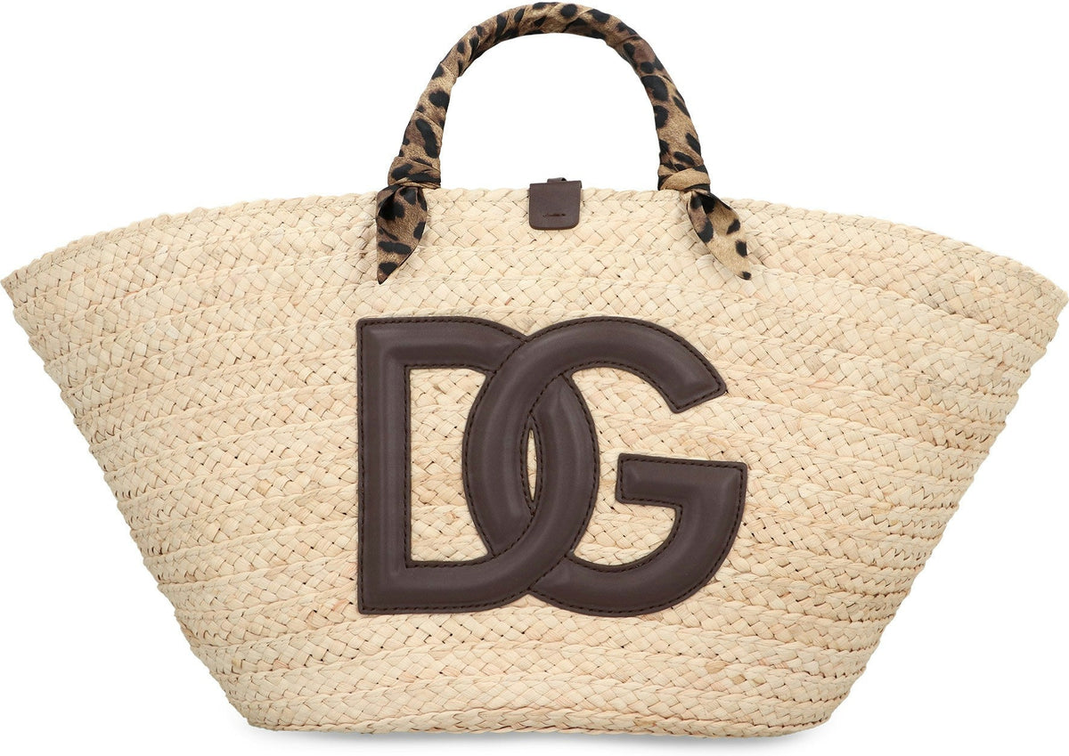 Dolce & Gabbana Women's Kendra Tote Bag in Ecru | BB7241AR355 Color HA93M