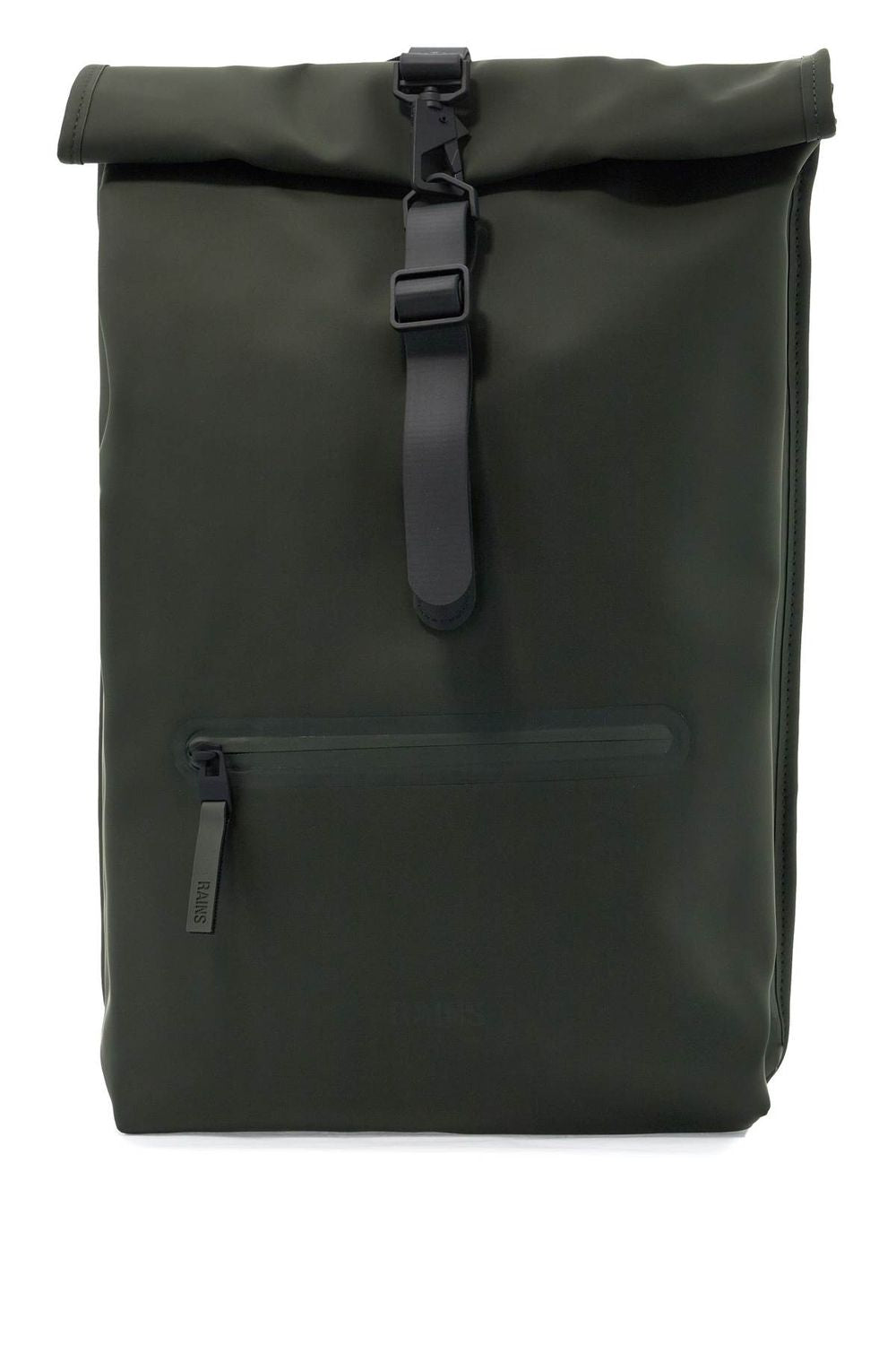 Rains Water-Repellent Rolltop Rucksack in Verde | 13320