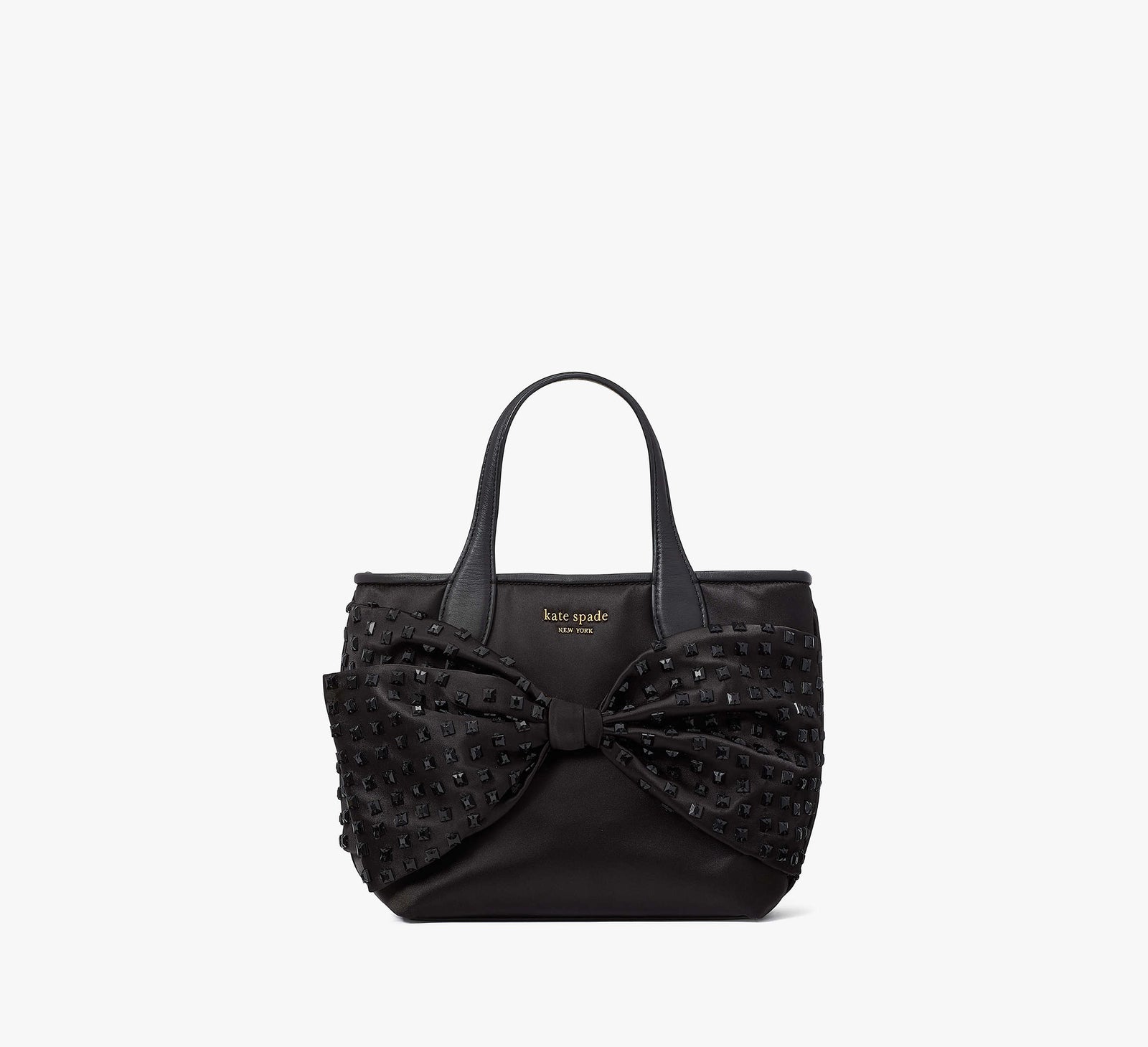 Kate Spade New York On Purpose Embellished Bow Tote Bag aus Satin