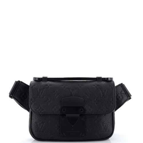 S Lock Sling Bag Monogram Taurillon Leather