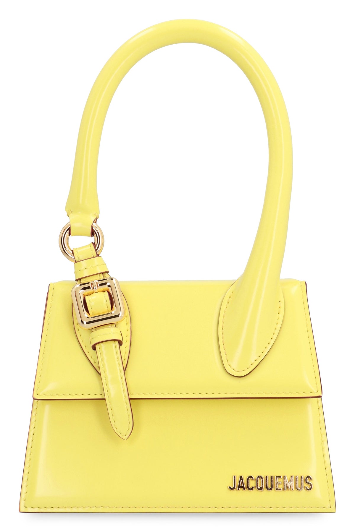 Jacquemus Women's Le Chiquito Leather Handbag in Yellow | 23H233BA3273128 Color 250