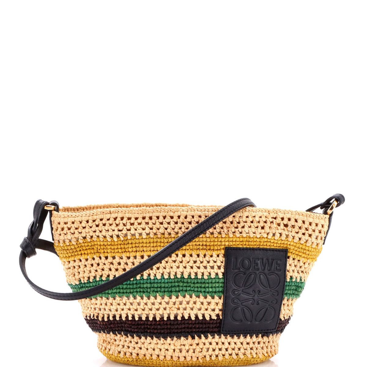 Loewe LOEWE Pochette Woven Raffia