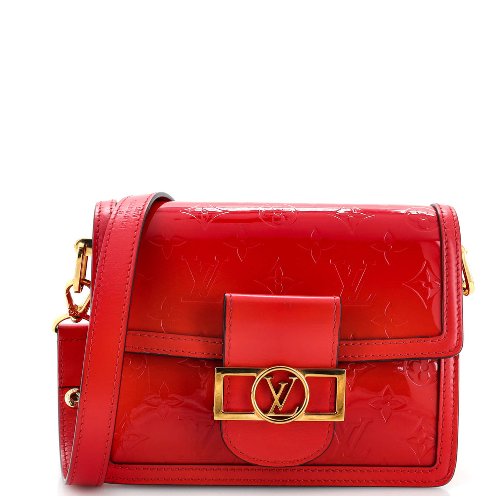 Dauphine Shoulder Bag Monogram Vernis Mini