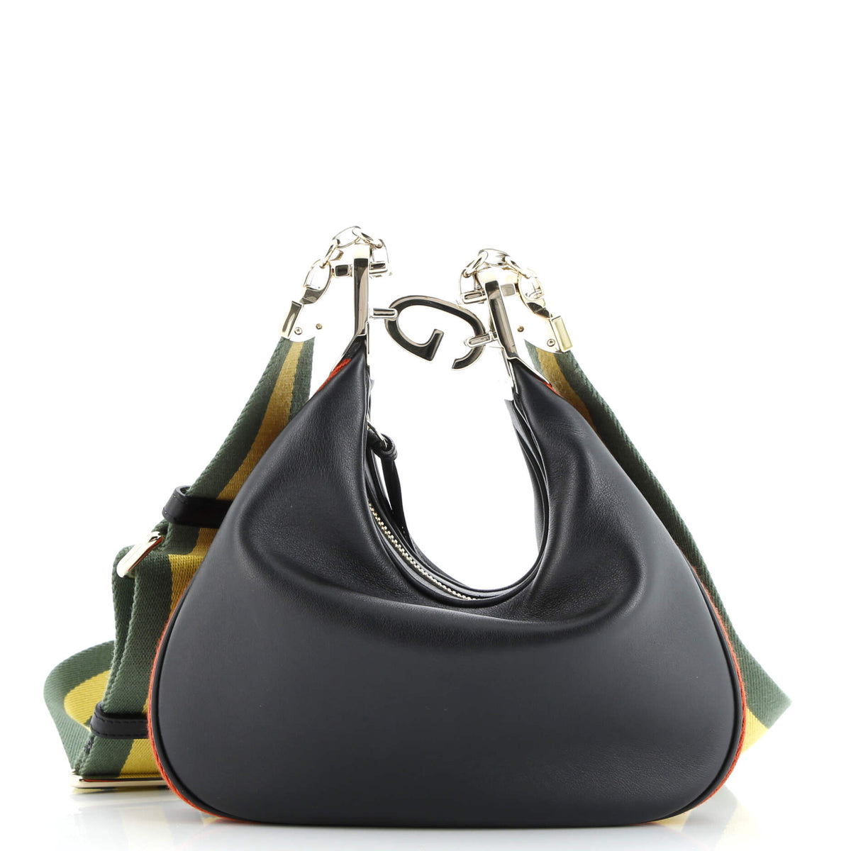 Gucci GUCCI Attache Shoulder Bag Leather Small